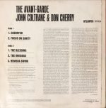 John Coltrane & Don Cherry – The Avant-Garde LP Plak - Görsel 2
