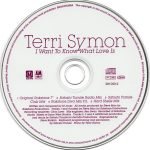Terri Symon – I Want To Know What Love Is CD Single (House) - Görsel 3
