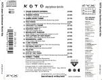 Koto – Koto Plays Synthesizer World Hits CD - Görsel 2