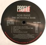 Rob Base – The Incredible Base LP Plak (Early House) - Görsel 3