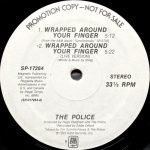 The Police – Wrapped Around Your Finger 12" Maxi Single Plak Promo - Görsel 3