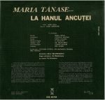 Maria Tănase – Maria Tănase La Hanul Ancuței LP Plak - Görsel 2