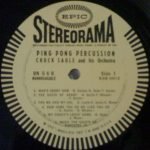 Chuck Sagle And His Orchestra – Ping Pong Percussion LP Plak - Görsel 3