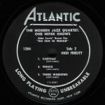 The Modern Jazz Quartet – One Never Knows (Original Film Score For “No Sun In Venice”) LP Plak - Görsel 4