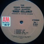 Roger Kellaway – The Roger Kellaway Cello Quartet LP Plak - Görsel 3