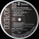 Ennio Morricone – Secret Of The Sahara (Original Soundtrack From The TV Series) LP Plak - Görsel 4