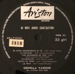 Ornella Vanoni – Ai Miei Amici Cantautori LP Plak - Görsel 6