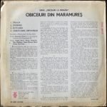Ansamblul „Maramureșul” din Baia Mare – Obiceiuri Din Maramureș LP Plak - Görsel 2