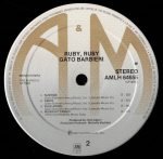 Gato Barbieri – Ruby, Ruby LP Plak - Görsel 3