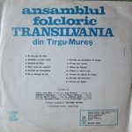 Ansamblul Folcloric Transilvania - Ansamblul Folcloric Transilvania LP Plak - Görsel 2