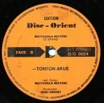 Mayaoula Mayoni "Le Grand" – Bon Anniversaire LP Plak - Görsel 2