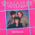 Shalamar ‎– A Night To Remember (The M & M Mix) 12" Maxi Single Plak