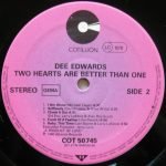 Dee Edwards – Two Hearts Are Better Than One LP Plak - Görsel 4