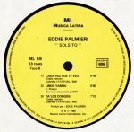 Eddie Palmieri – Solito LP Plak - Görsel 2