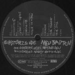 Einstürzende Neubauten – 80-83 Strategien Gegen Architekturen LP Plak - Görsel 3