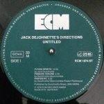 Jack DeJohnette's Directions – Untitled LP Plak - Görsel 3