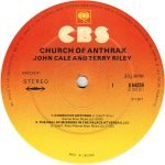 John Cale & Terry Riley – Church Of Anthrax LP Plak - Görsel 3