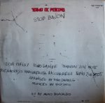 Tullio De Piscopo – Stop Bajon 12'' Maxi Single Plak - Görsel 2