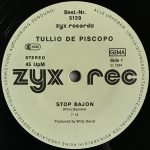 Tullio De Piscopo – Stop Bajon 12'' Maxi Single Plak - Görsel 3