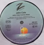 John Cale – John Cale Comes Alive LP Plak - Görsel 3