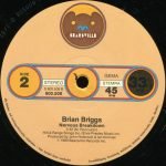 Brian Briggs – Combat Zone / Nervous Breakdown12'' Maxi Single Plak - Görsel 4