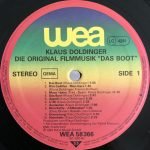 Klaus Doldinger – Das Boot (Die Original Filmmusik) LP Plak - Görsel 3