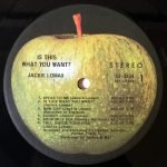 Jackie Lomax – Is This What You Want? LP Plak - Görsel 3