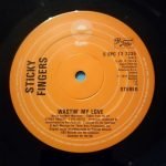 Sticky Fingers – Wastin' My Love 12" Maxi Single Plak - Görsel 2