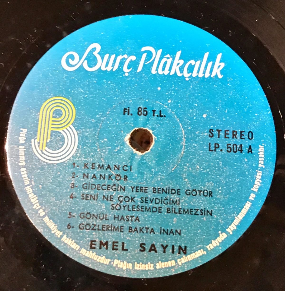 Emel Sayın 76 LP Plak - Görsel 7