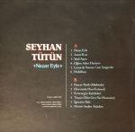 Seyhan Tütün ‎– Nazar Eyle LP Plak - Görsel 3