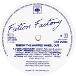 Fiction Factory – Throw The Warped Wheel Out LP Plak - Görsel 4