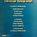 Christian Delagrange – Le Cœur À Marée Basse... LP Plak - Görsel 2