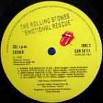 The Rolling Stones – Emotional Rescue LP Plak (Poster Dahil) - Görsel 6