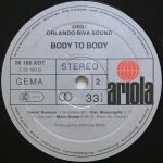 ORS Orlando Riva Sound – Body To Body LP Plak - Görsel 3