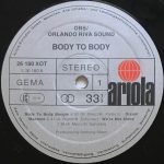ORS Orlando Riva Sound – Body To Body LP Plak - Görsel 2