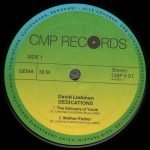 David Liebman – Dedications LP Plak - Görsel 3