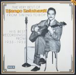 Django Reinhardt – The Very Best Of - From Swing To Bop (His Best Recordings From 1935-1953) 2LP Plak