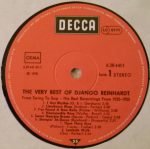Django Reinhardt – The Very Best Of - From Swing To Bop (His Best Recordings From 1935-1953) 2LP Plak - Görsel 4