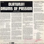 Olatunji! – Drums Of Passion LP Plak - Görsel 2