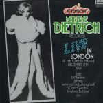 Marlene Dietrich – Attention! Marlene Dietrich Recorded Live In London LP Plak