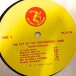 Celeste Rodrigues – The Art Of The Portuguese Fado LP Plak - Görsel 4