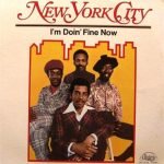 New York City – I'm Doin' Fine Now LP Plak