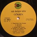 Gökben – Aşk Dediğin Laftır LP Plak - Görsel 7