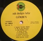 Gökben – Aşk Dediğin Laftır LP Plak - Görsel 6