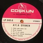 Ayla Dikmen – Göz Bebeğim LP Plak (İLK BASKI) - Görsel 5