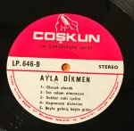 Ayla Dikmen – Göz Bebeğim LP Plak (İLK BASKI) - Görsel 6