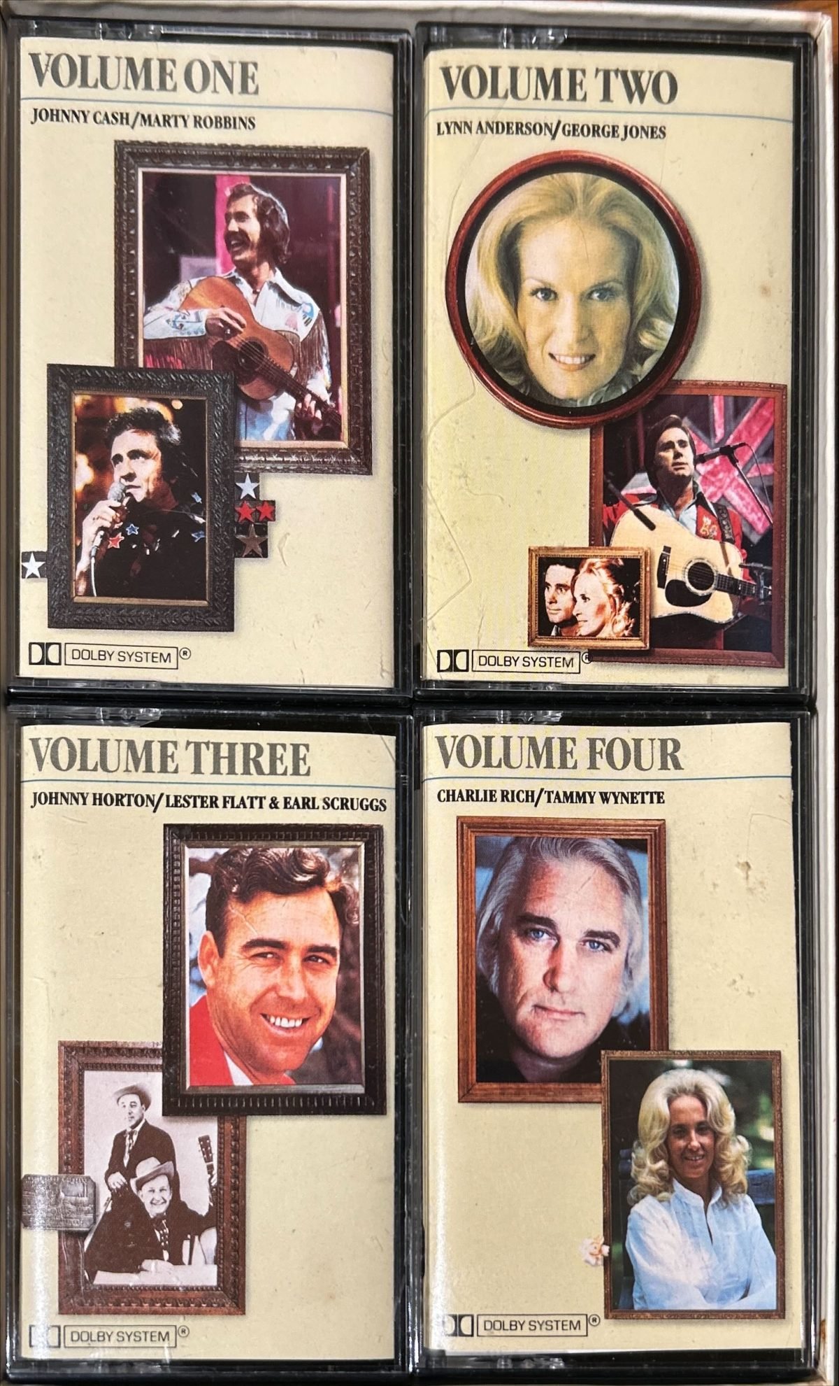 Country Superstars 4lü Kaset Box Set - Görsel 2
