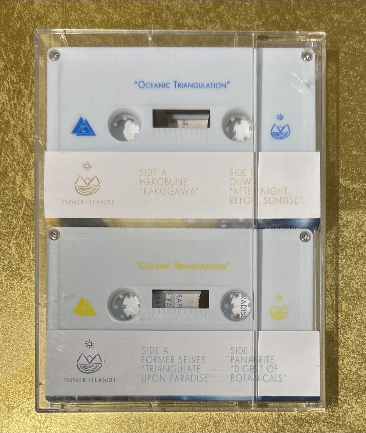 Hakobune / Oliwa / Former Selves / Panabrite – Oceanic Triangulation 2li Kaset (Ambient) - Görsel 2