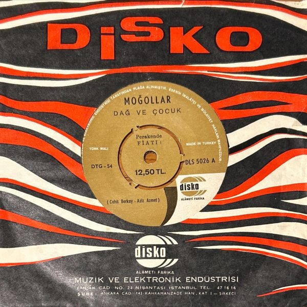 Moğollar – Dağ Ve Çocuk 45lik Plak