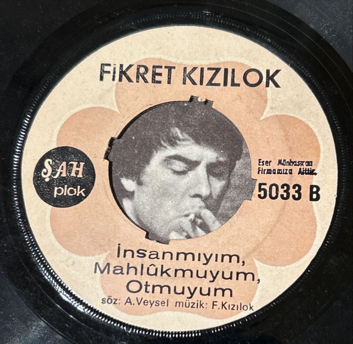 Fikret Kızılok – Aşkın Olmadığı Yerde 45lik Plak - Görsel 3